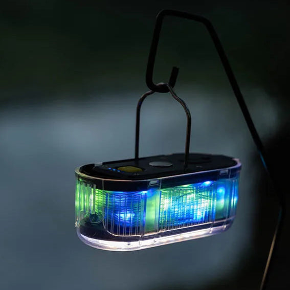 Rechargeable Camping Light String with Magnetic Hook