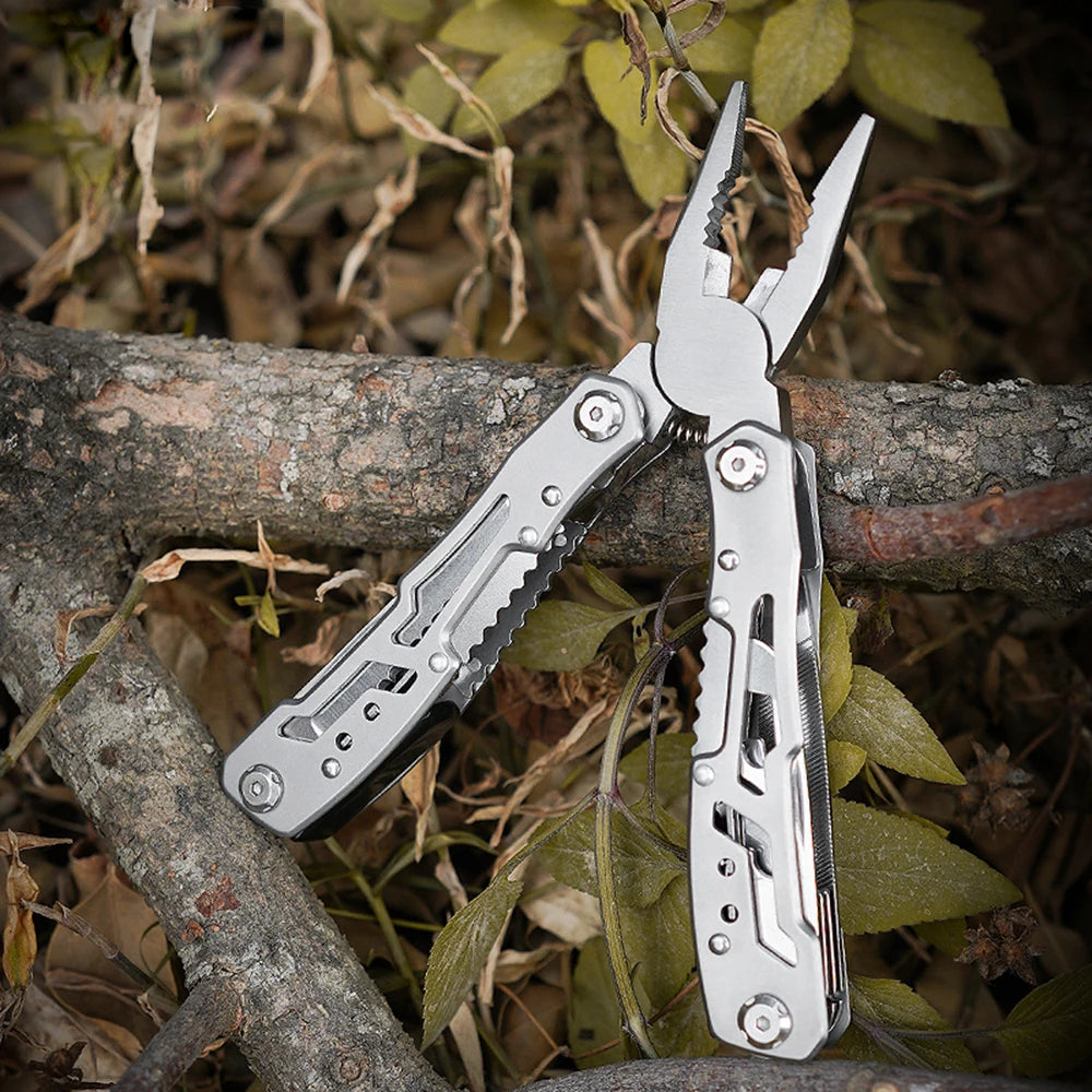 Multifunction Pocket Knife – Stainless Steel Survival Multi-Tool For Camping & Hunting