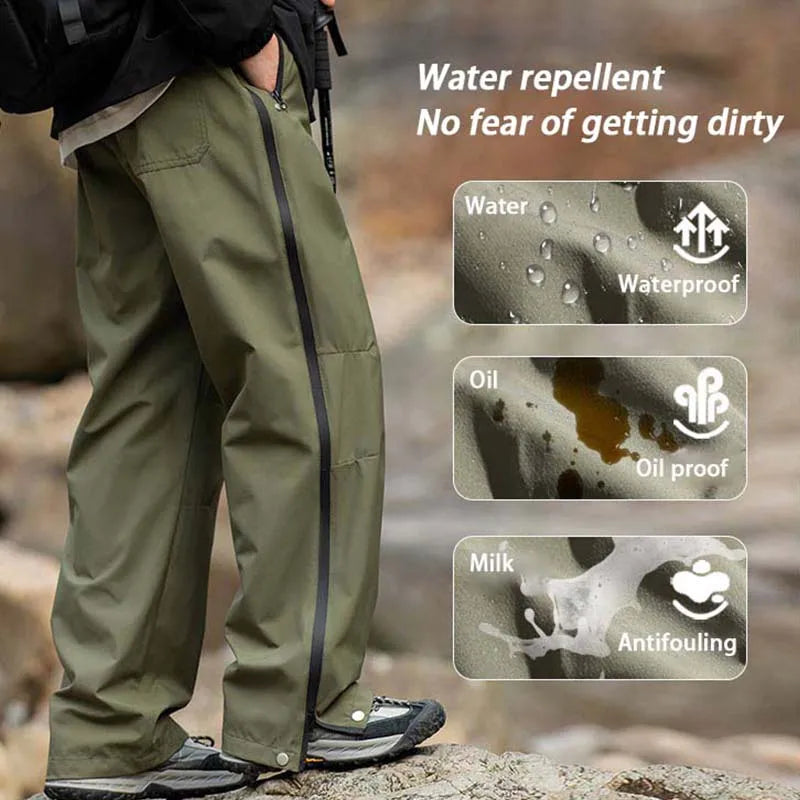 Men’s Waterproof Cargo Pants – Triple Defence Outdoor Hiking Trousers