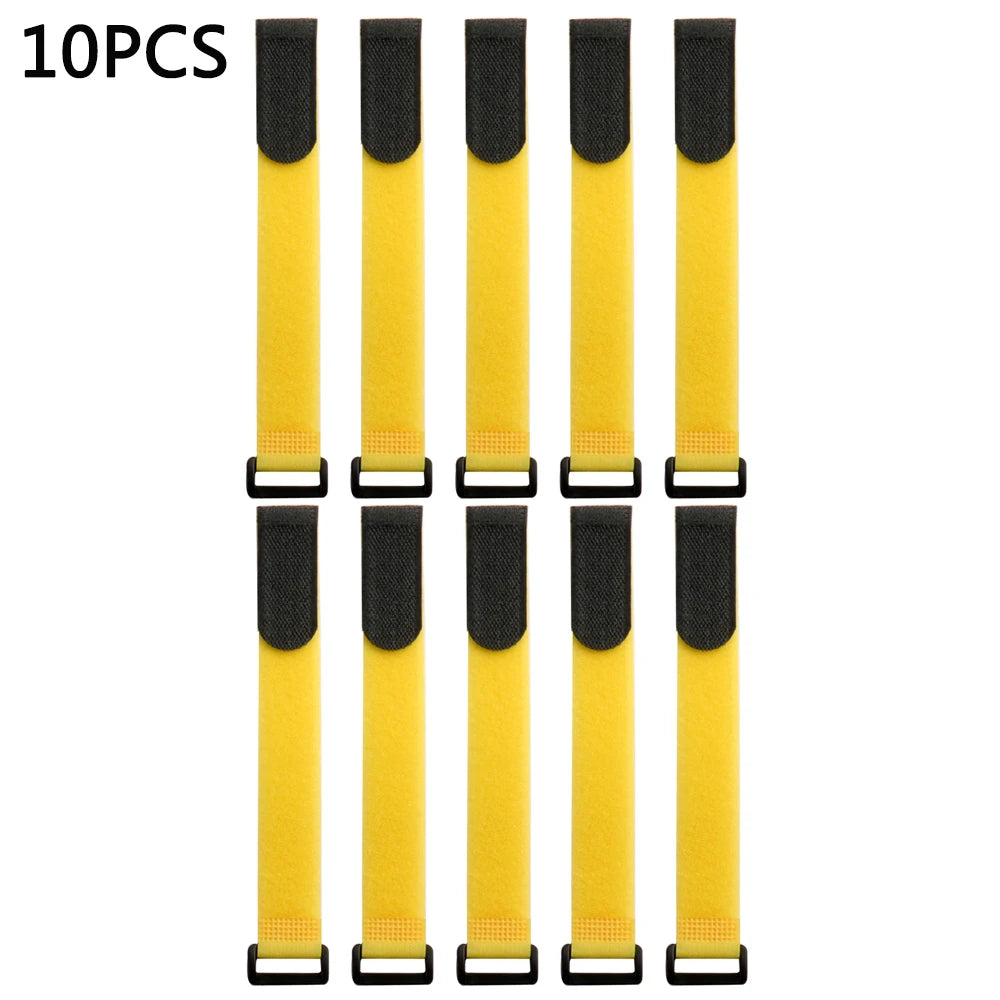 Adjustable Fishing Rod Tie – Reusable Hook & Loop Strap for Cable Management & Outdoor Use