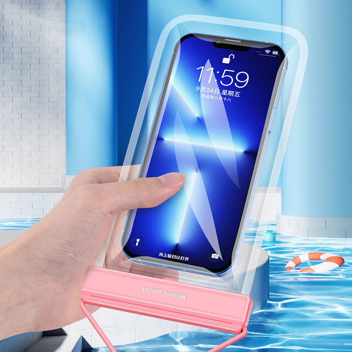 FONKEN Waterproof Phone Case – Universal Underwater Pouch For iPhone, Samsung & Huawei