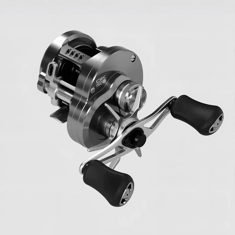 DK100/150 Baitcasting Reel – 12+1BB, Magnetic Brake, 7kg Drag