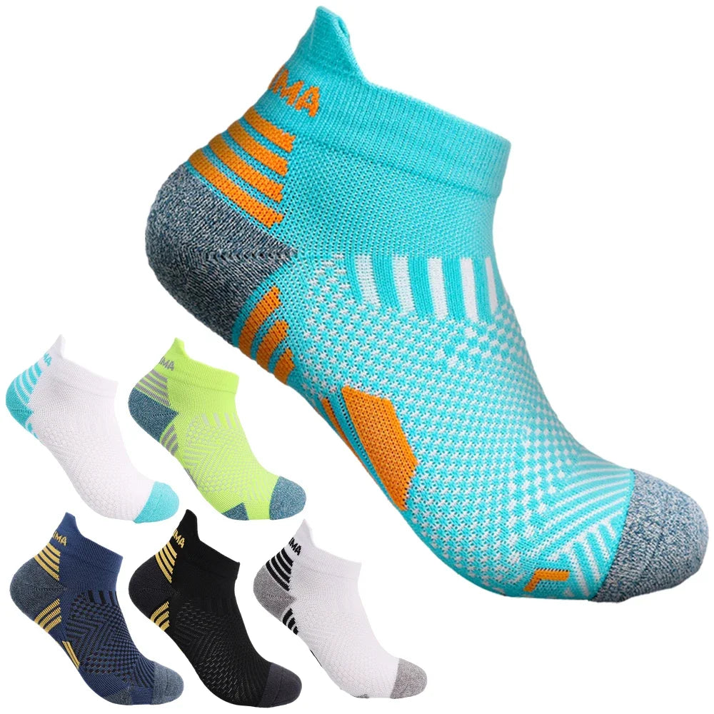 Sport Compression Ankle Socks – Fitness Running Marathon Deodorant Breathable