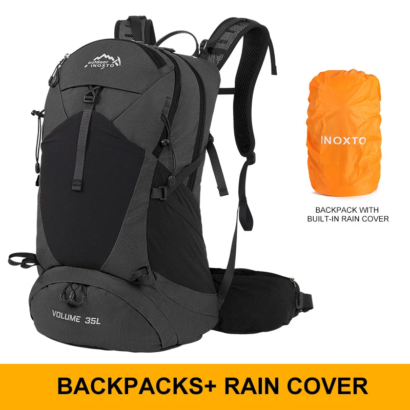 OUTDOOR INOXTO 35L Waterproof Mountaineering Backpack for Hiking & Camping