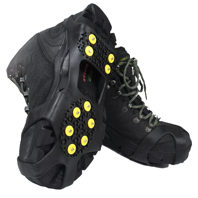 Non-Slip Shoes Cover With Nails – Removable Sole For Rock & Sea Fishing, Anti-Fall Boots