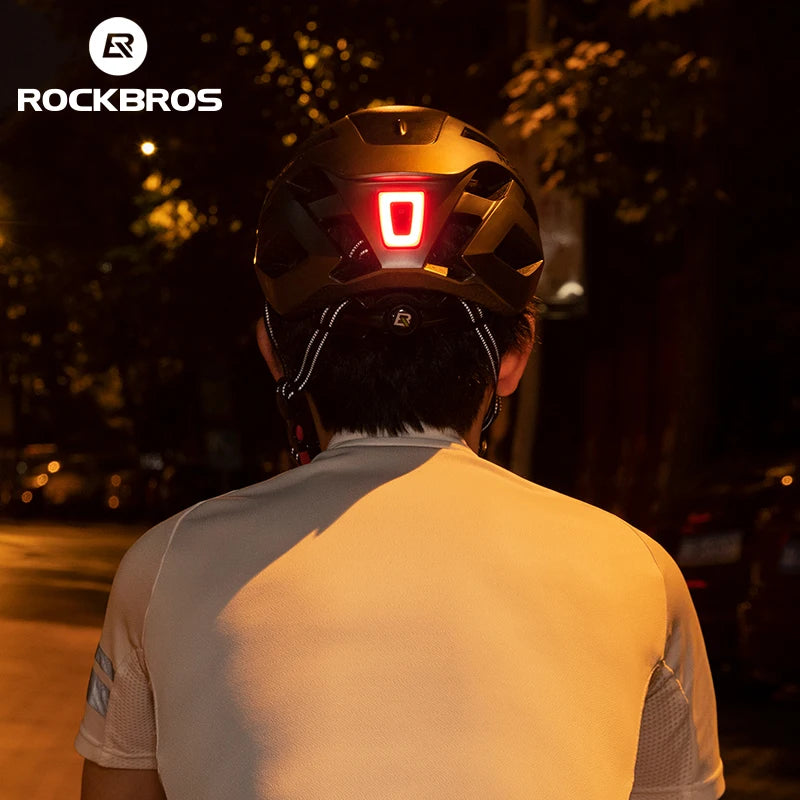 Mini USB Rechargeable Tail Light for Bike Helmet and Seatpost