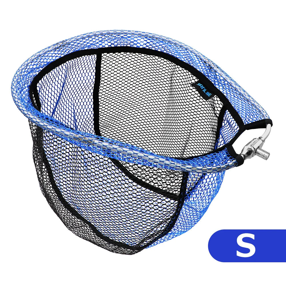 Folding Rubber Fishing Net – Lightweight Dip Head Design