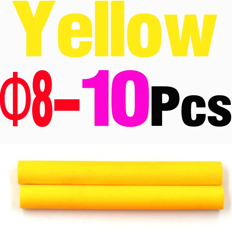 EVA Foam Rig Sticks 10PCS – Floating Fly Tying Cylinders 70mm