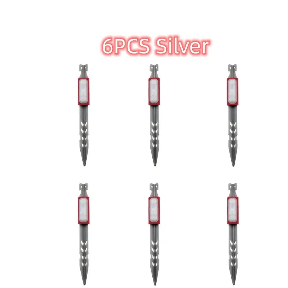 LED Tent Pegs with Lights – Waterproof Stakes for Night Safety