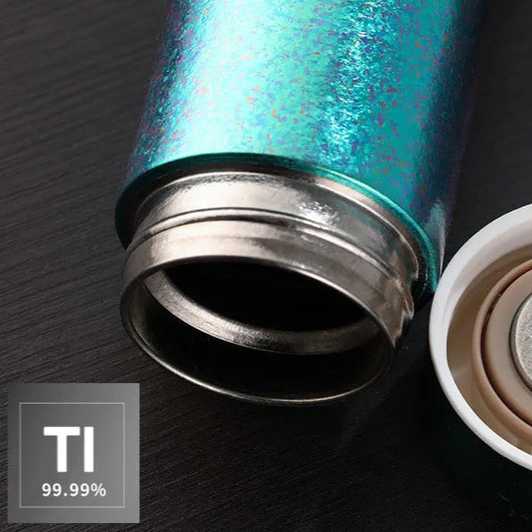 Mini Titanium Thermos Bottle – 200ml/300ml Leak-Proof Flask