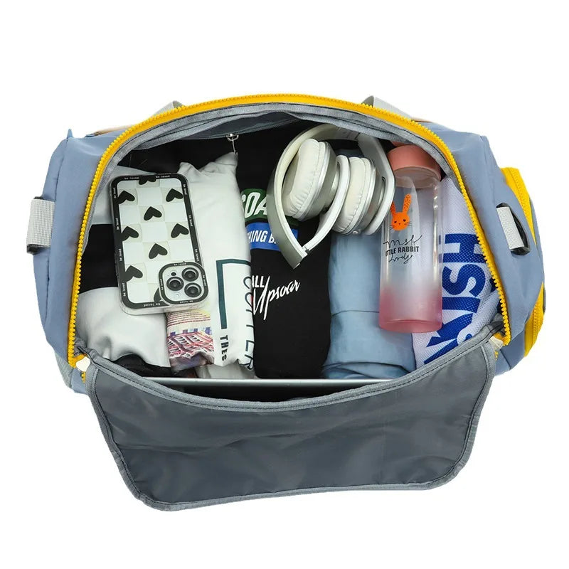 MANHAN Large Waterproof Gym Backpack – Men's & Women's Sports Training Bag 50L