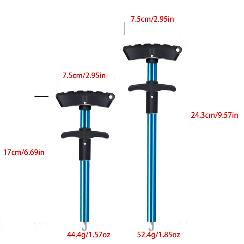 Aluminium Hook Remover Tool for Safe and Easy Fish Unhooking