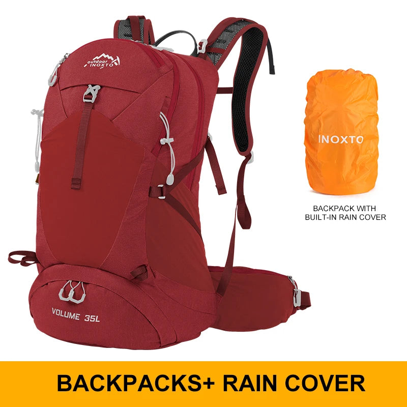 OUTDOOR INOXTO 35L Waterproof Mountaineering Backpack for Hiking & Camping