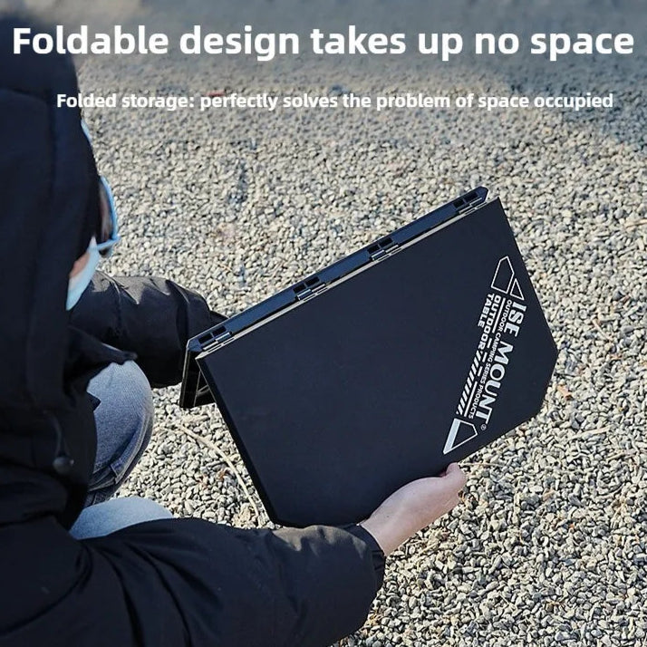 Folding Camping Table – Adjustable Height with Carry Bag
