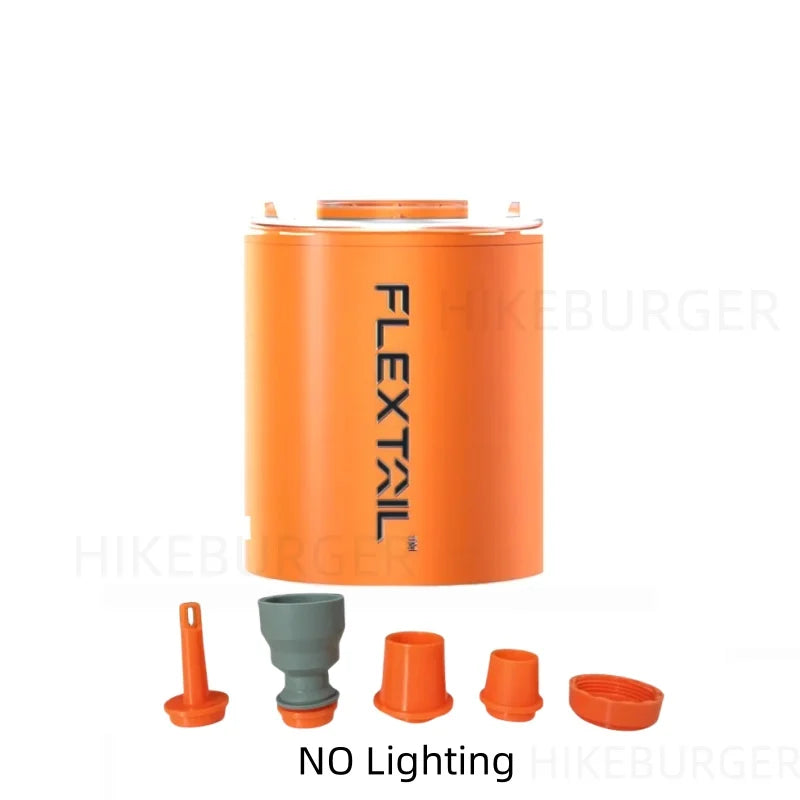 FLEXTAILGEAR Tiny Pump X 2023 – Ultralight Portable Air Pump for Camping & Outdoor Gear