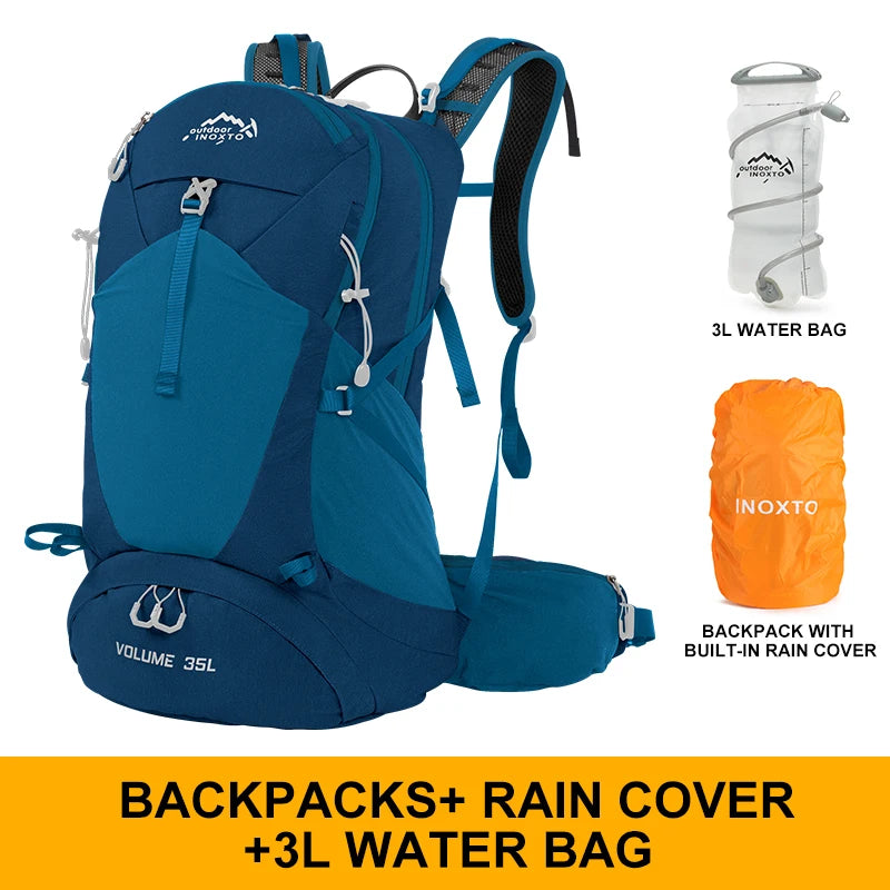 OUTDOOR INOXTO 35L Waterproof Mountaineering Backpack for Hiking & Camping