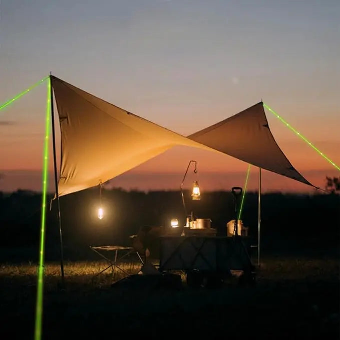 LED Tent Rope Light – Windproof Luminous Camping Line