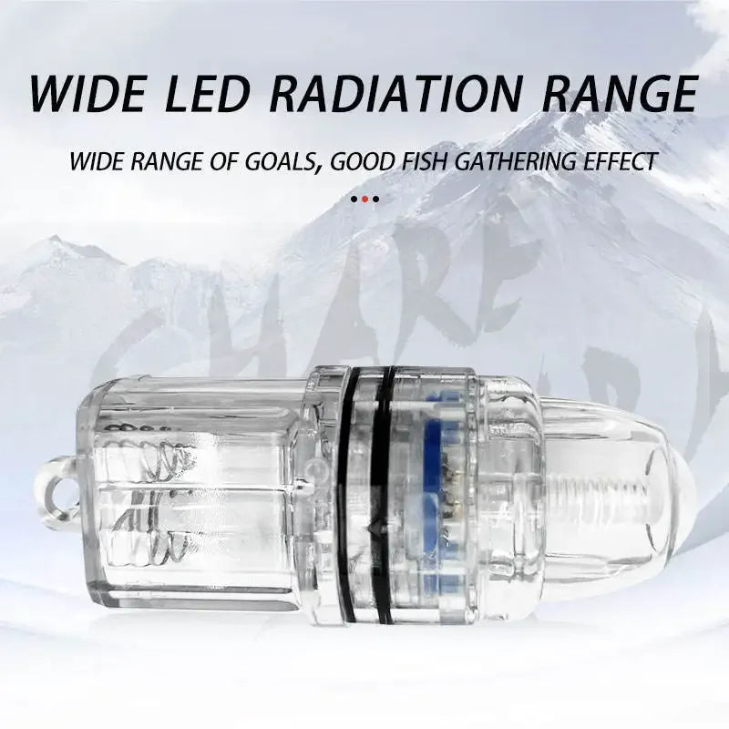AA Battery Powered LED Fishing Light for Deep Drop Trolling