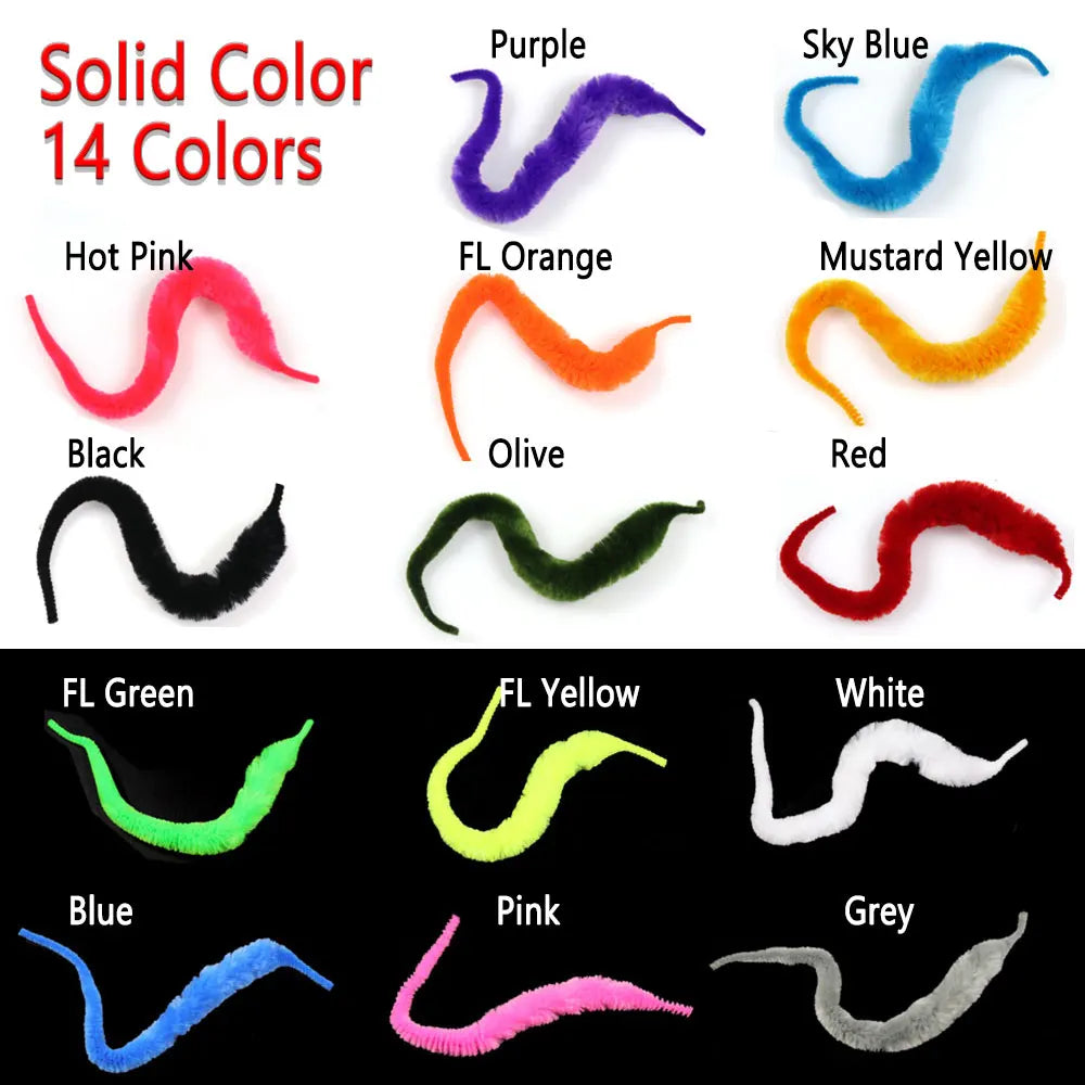Mangum Dragon Tails 22cm – 50PCS Wiggle Fly Tying Tails