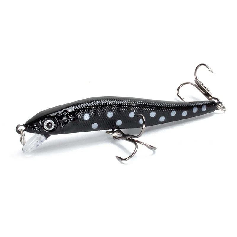 Minnow Crankbait Lure – 8.5cm Wobbler with 3D Eyes
