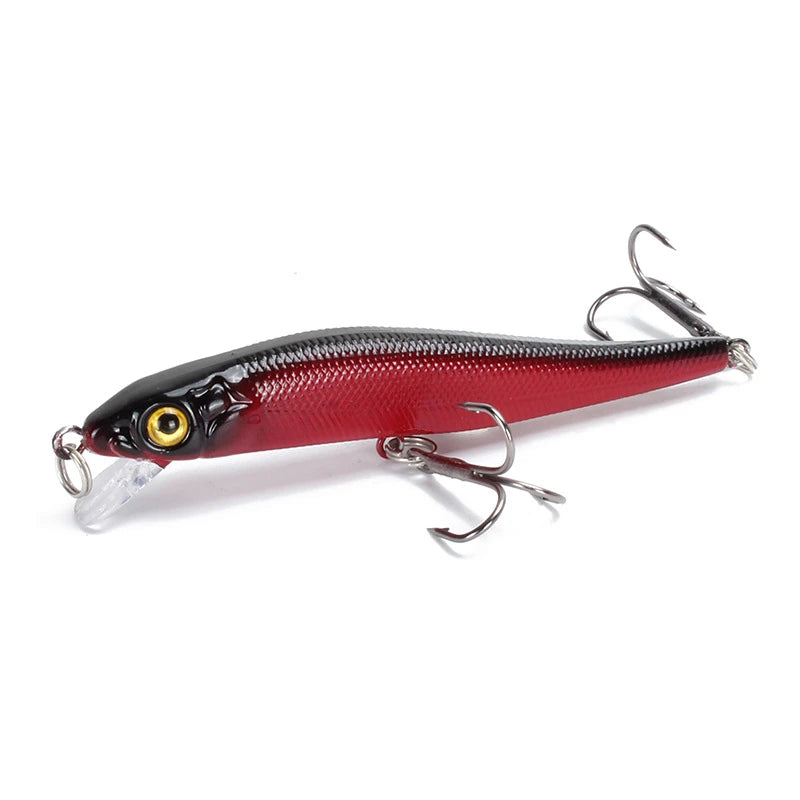 Minnow Crankbait Lure – 8.5cm Wobbler with 3D Eyes