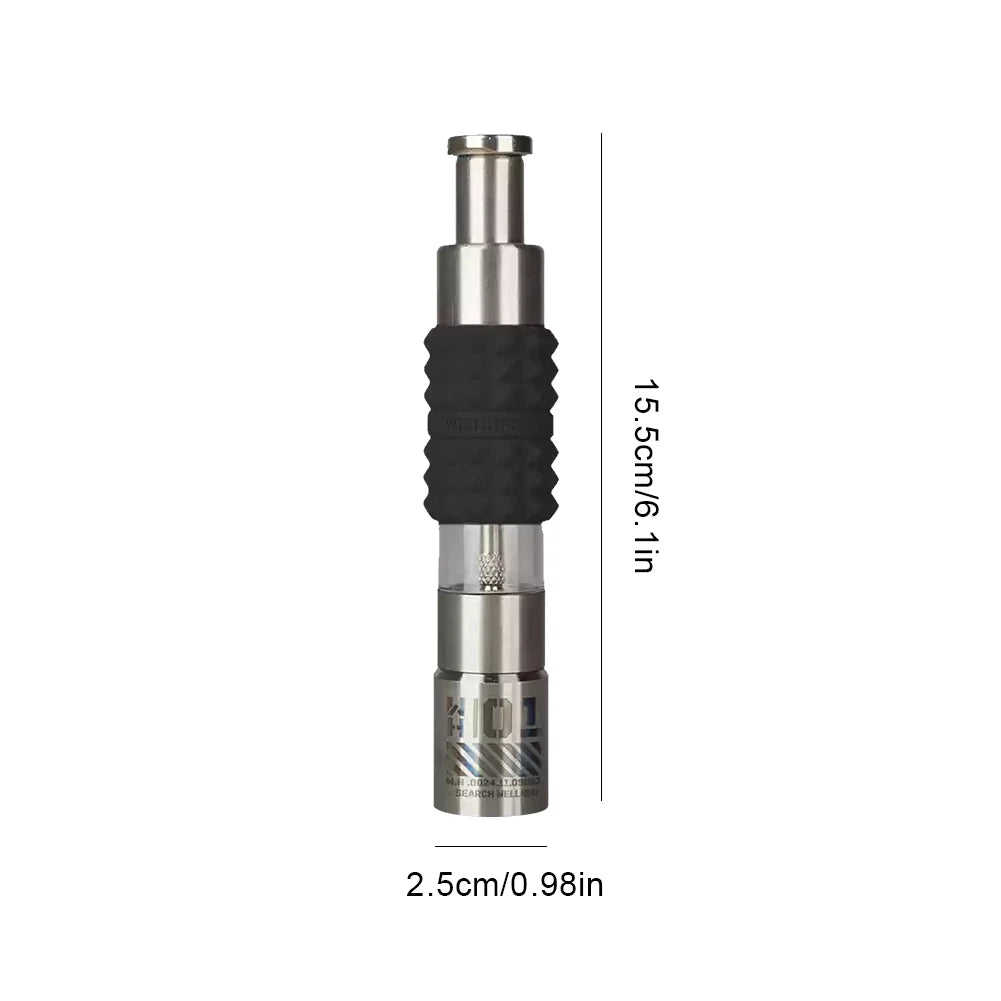 Manual Stainless Steel Pepper Mill – Camping Spice Grinder
