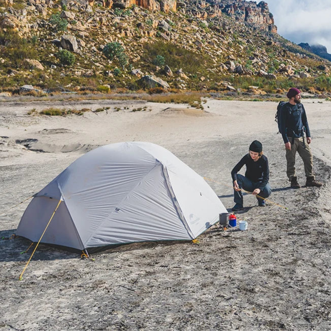 NATUREHIKE Mongar 2 Ultralight Waterproof 2-Person Backpacking Tent for Hiking & Camping