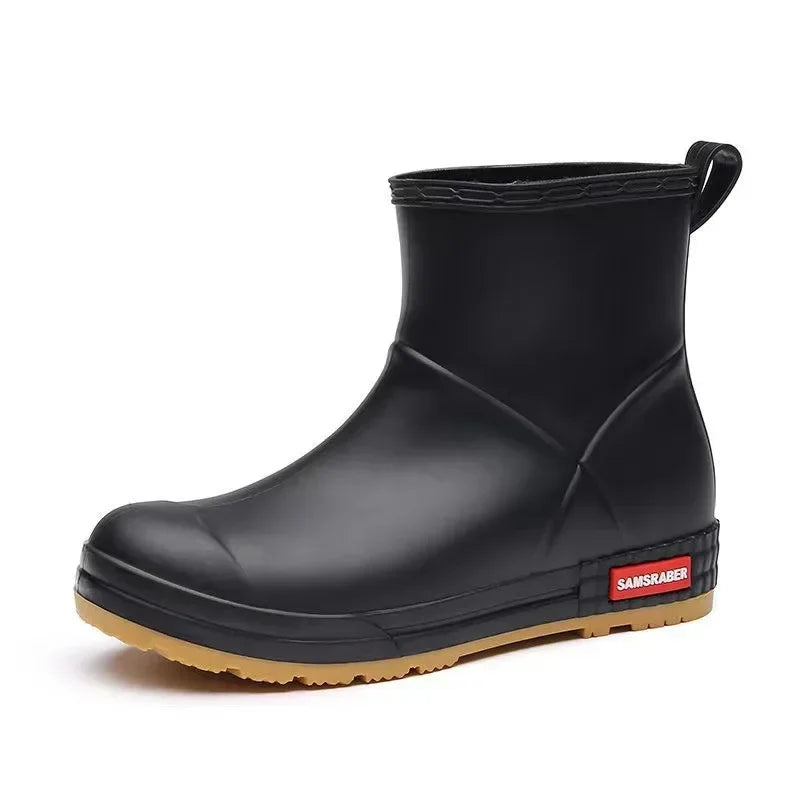 Women’s Rubber Rain Boots – Waterproof Ankle Boots for Outdoor Comfort & Style