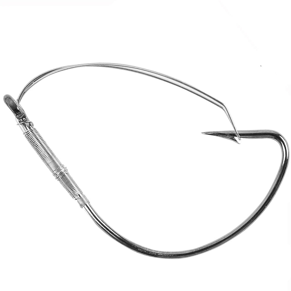 20PCS Wacky Weedless Hooks - Stainless Steel Fishing Hooks For Wacky & Neko Rigs