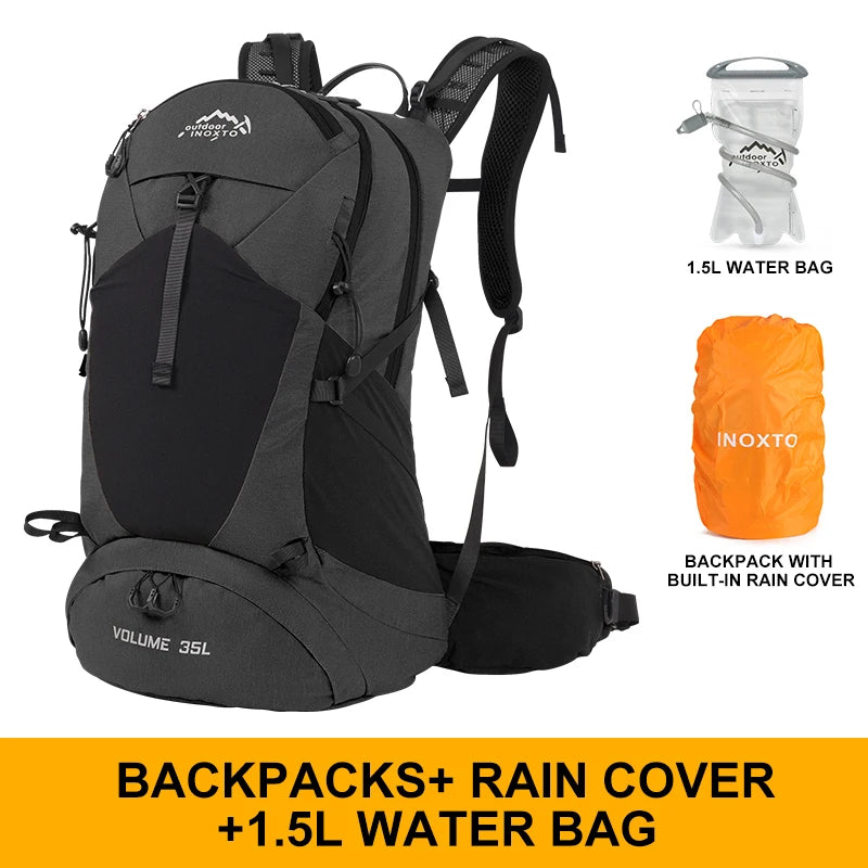OUTDOOR INOXTO 35L Waterproof Mountaineering Backpack for Hiking & Camping