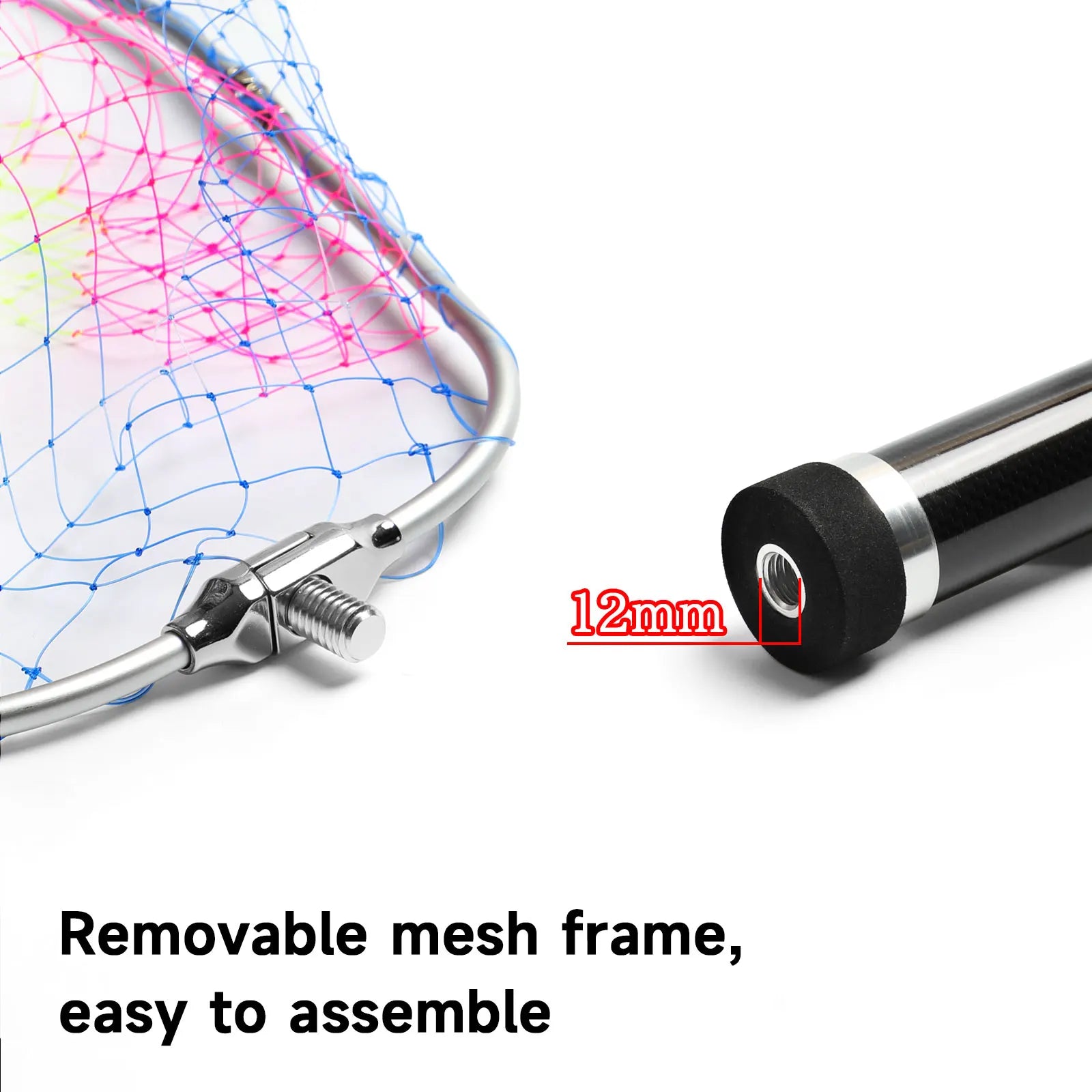 Telescoping Carbon Fishing Landing Net 240cm Foldable