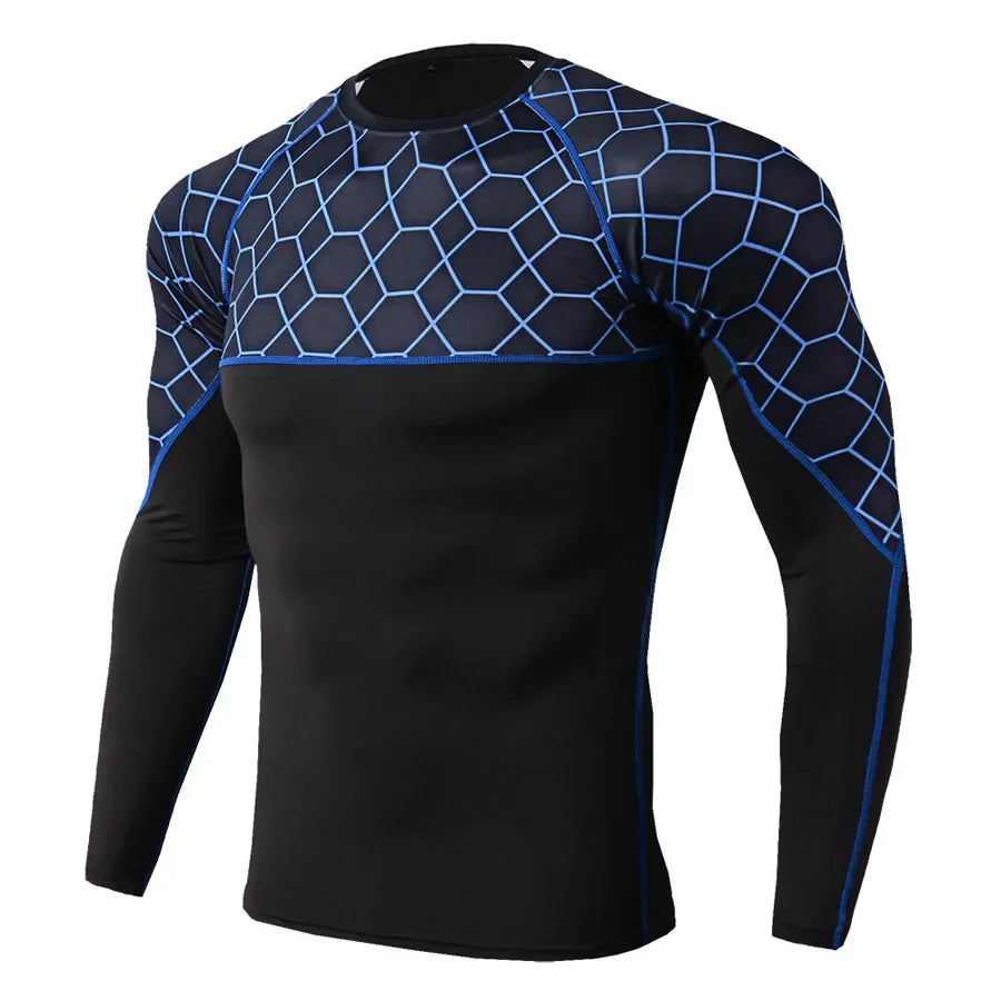 Men's Compression Sports Thermal Underwear – Winter Second Skin Fitness Tights