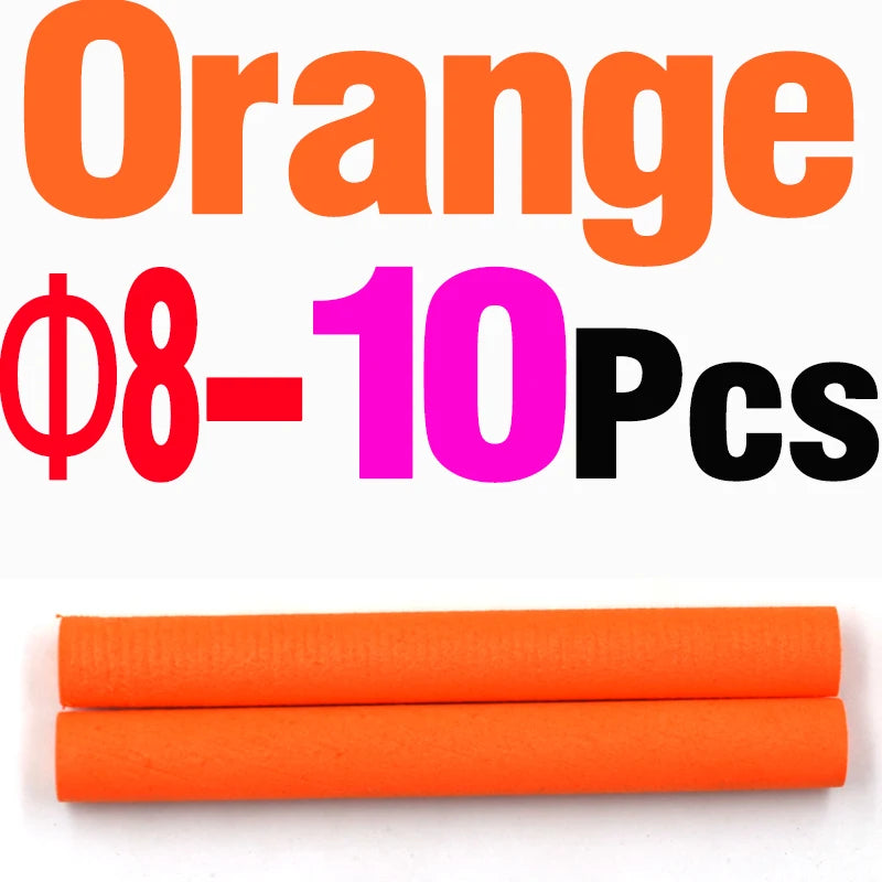 EVA Foam Rig Sticks 10PCS – Floating Fly Tying Cylinders 70mm