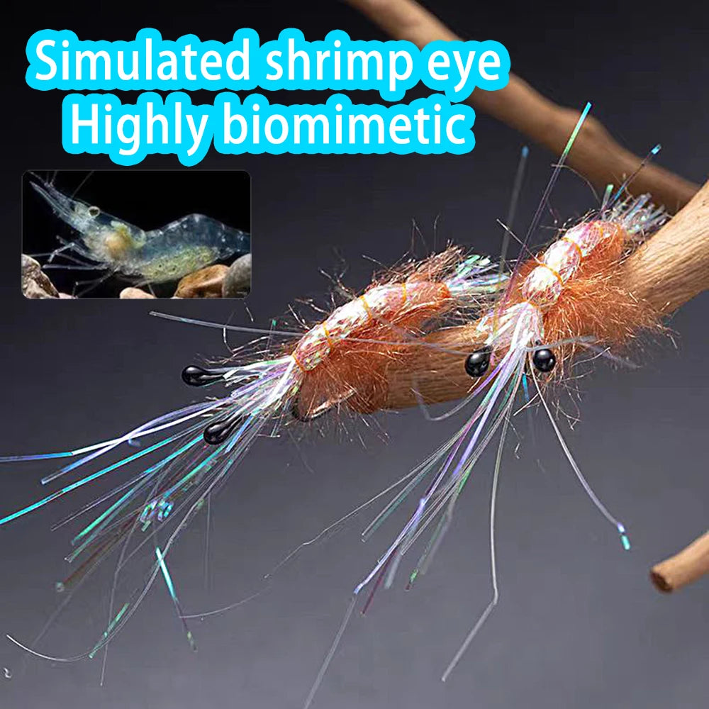 Crab Eyes 100PCS – Realistic Fly Tying Material for Saltwater