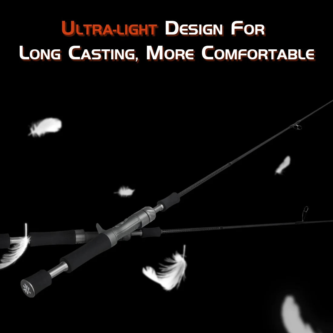 Ultra-Light Carbon Lure Rod – 1.48m to 1.68m Spinning & Casting