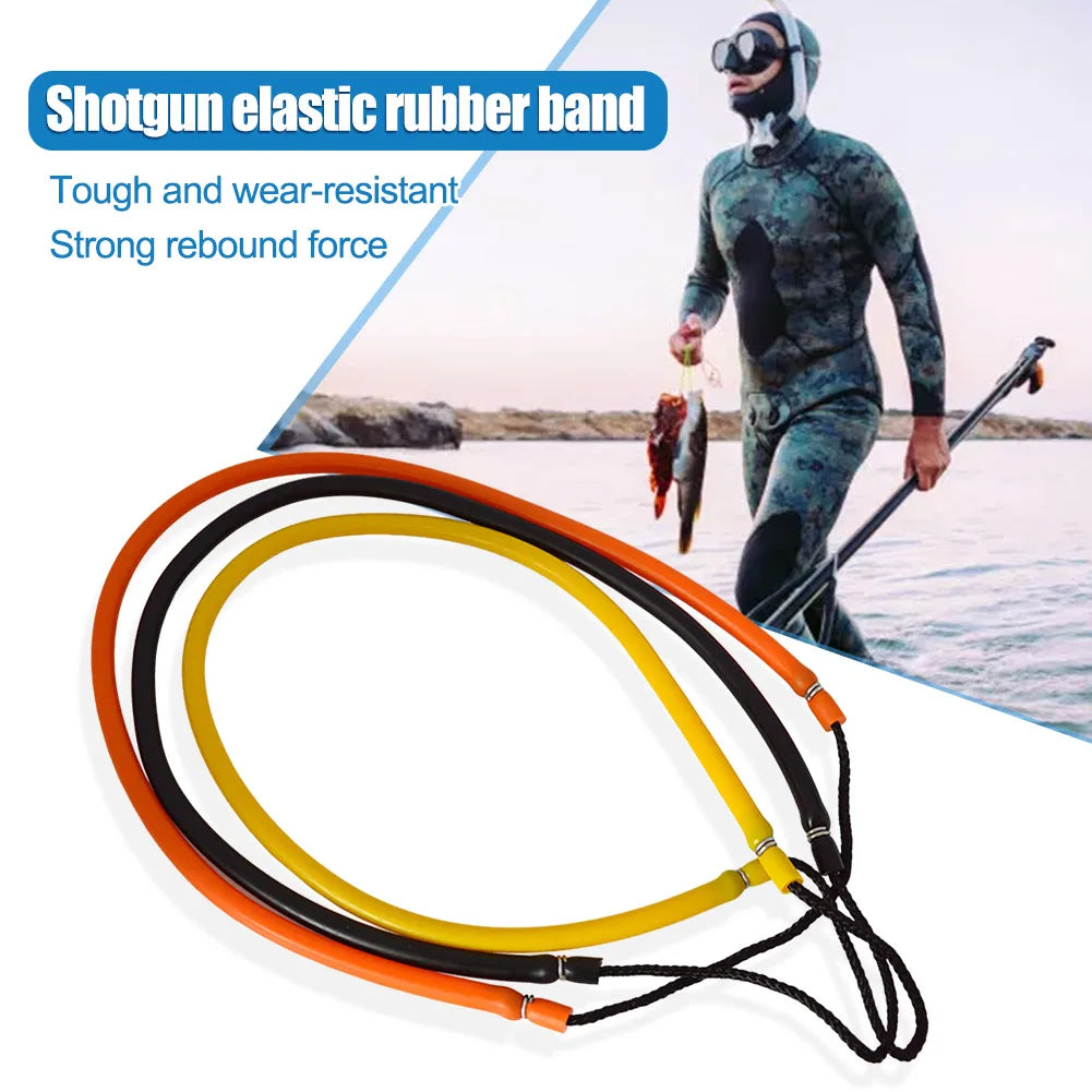 SHUNMAII Speargun Rubber Band - Heavy-Duty Latex Sling for Spearfishing and Diving