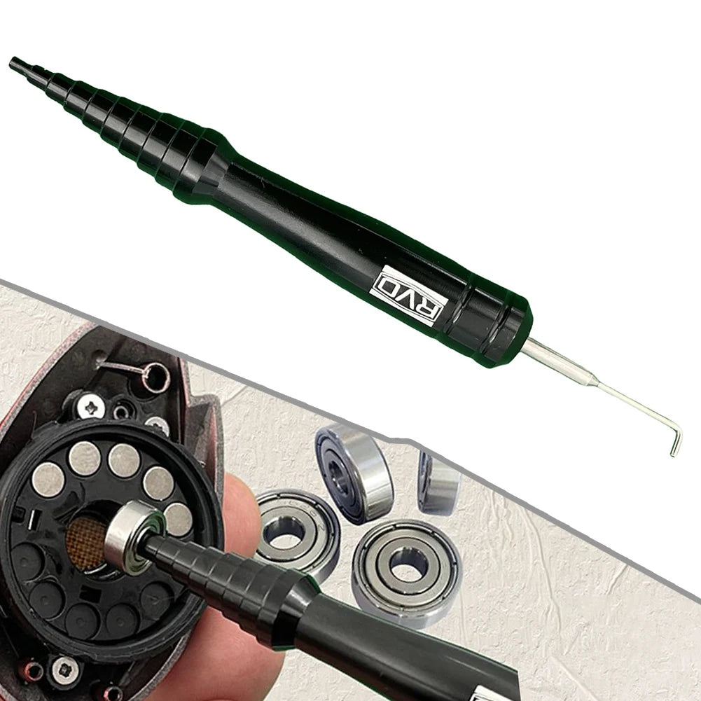 80mm Fishing Reel Bearing Disassembler Tool with Cone Thruster