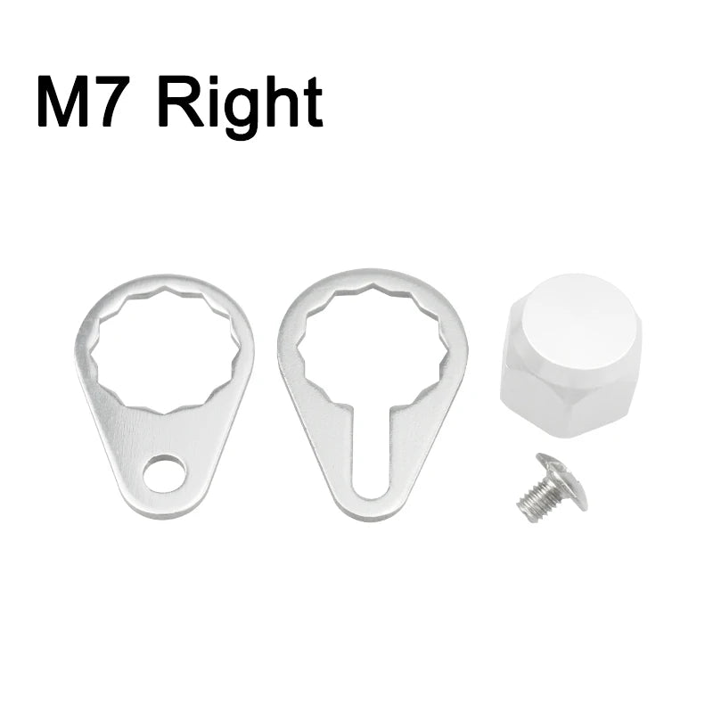Crank Nut Screw with Plate – For Shimano, Daiwa & ABU Baitcasting Reels