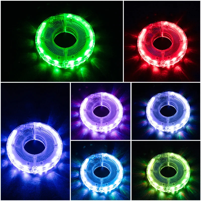 Smart RGB Bicycle Wheel Light with Vibration Sensor – USB