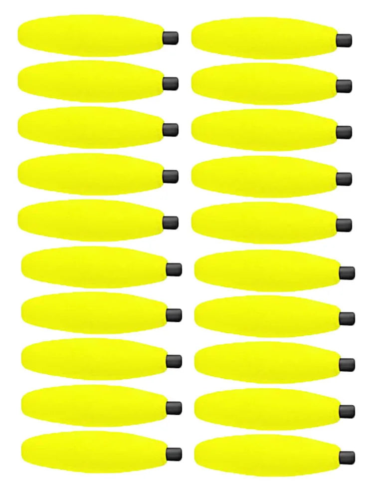10PCS Fishing Peg Floats – High-Buoyancy Foam Cigar Slip Bobbers for Trout