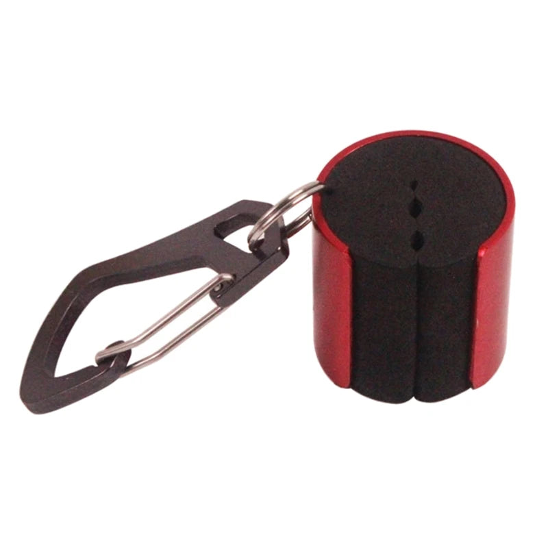 Waist Belt Fishing Rod Holder Clip with EVA Grip Support