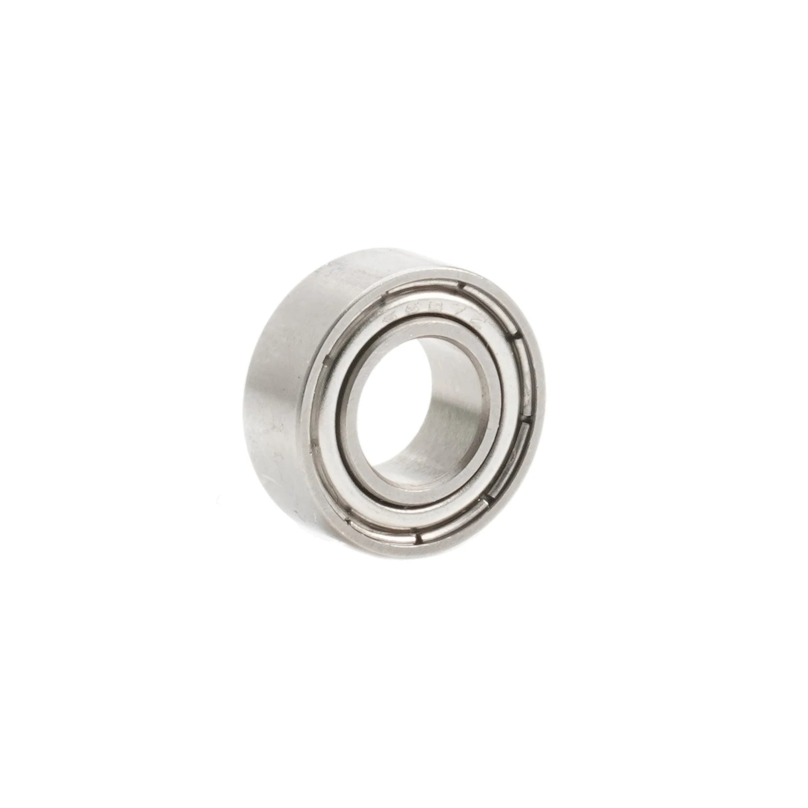 Metal bearing on a white background