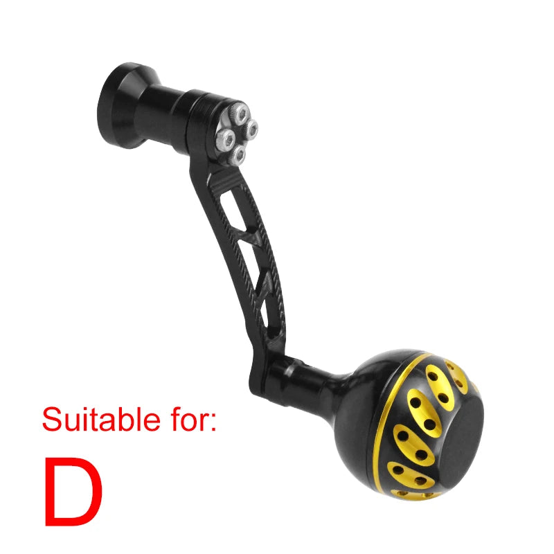 63MM Aluminium Alloy Reel Handle & Knob – For Spinning Reels