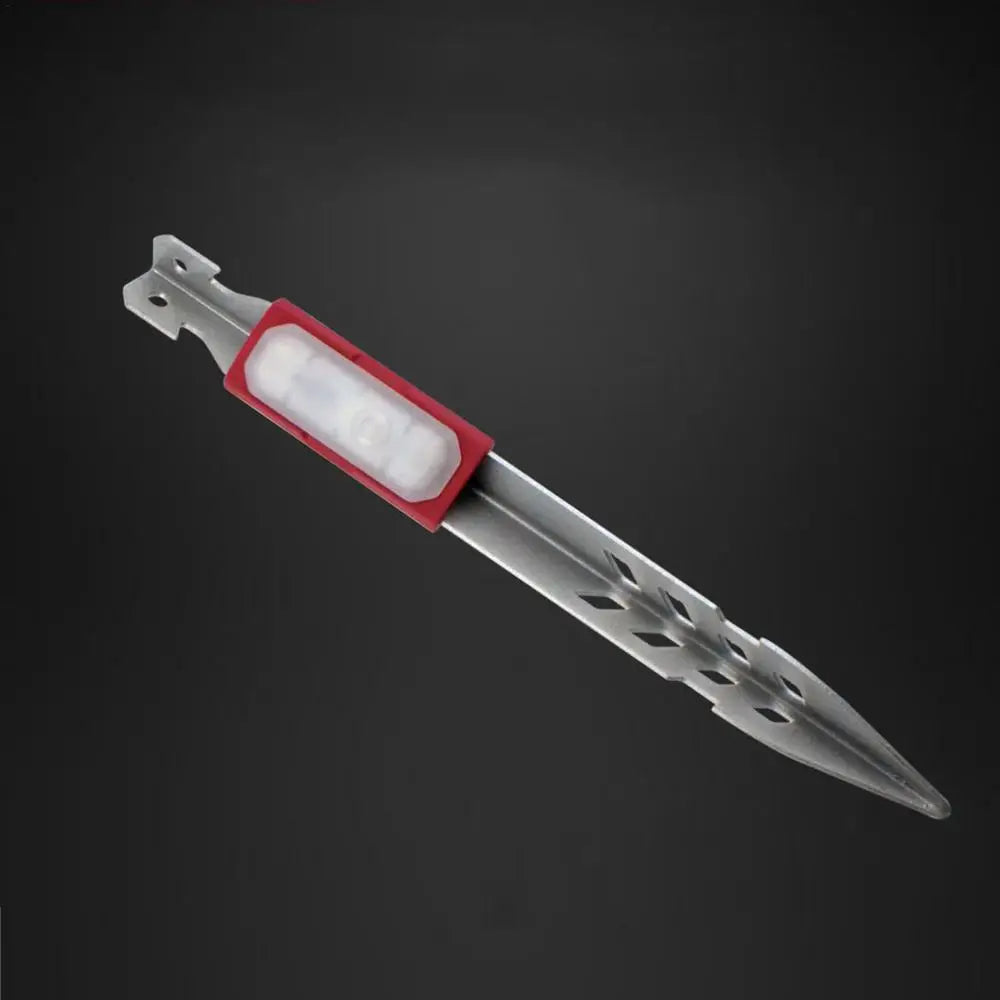 LED Tent Pegs with Lights – Waterproof Stakes for Night Safety