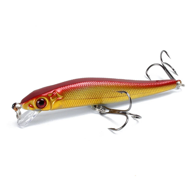 Minnow Crankbait Lure – 8.5cm Wobbler with 3D Eyes