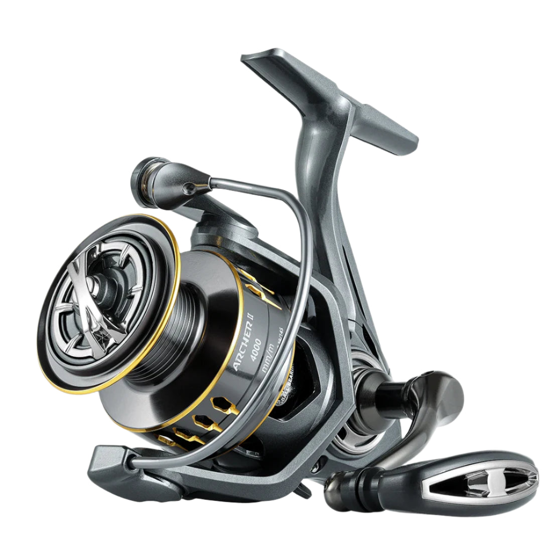 ARCHER II baitcasting reel with precision spool design and lightweight composite frame