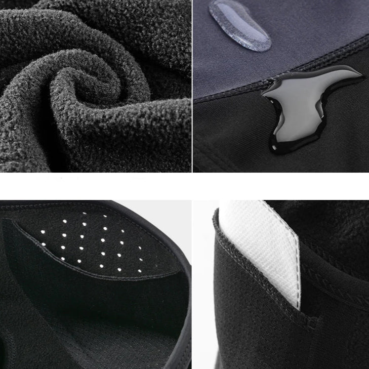 Winter balaclava for cycling and skiing conditions