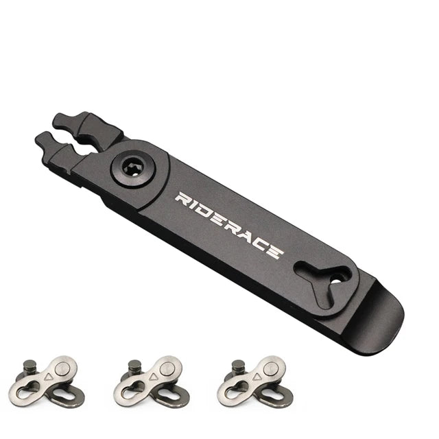 Master link pliers used for 6,7 and 8 speed chain maintenance
