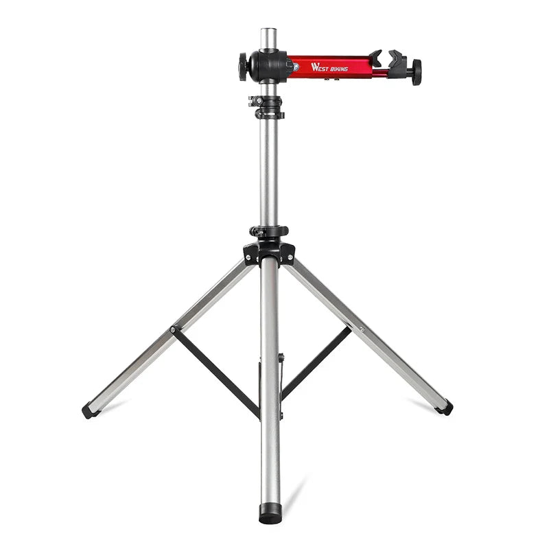 Stable tripod base with non slip feet bike stand
