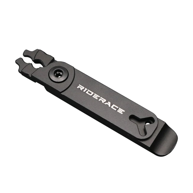 Black bike chain quick link pliers for bicycle chain repairs